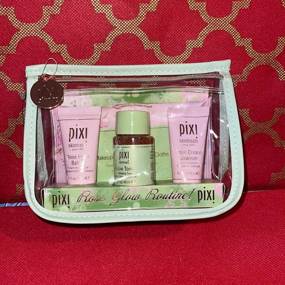 NEW PIXI ROSE GLOW ROUTINE - Picture 1 of 2